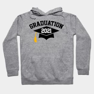 Senior 2021 - Graduation Cap Design T-Shirt Hoodie